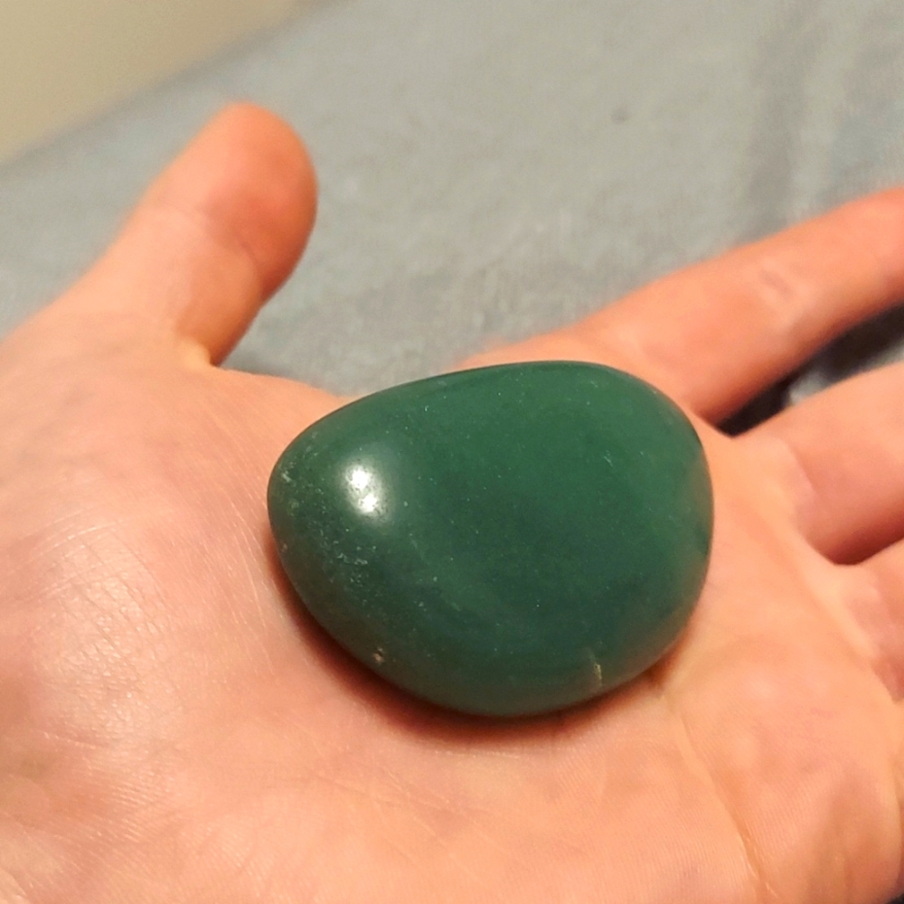 Green Aventurine Palm Stone